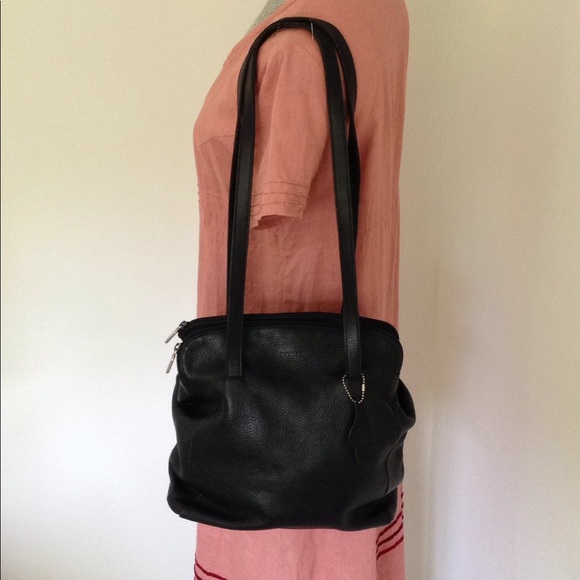 Roots Handbags - Roots Canada Leather Bag Purse Tote Large Beaver